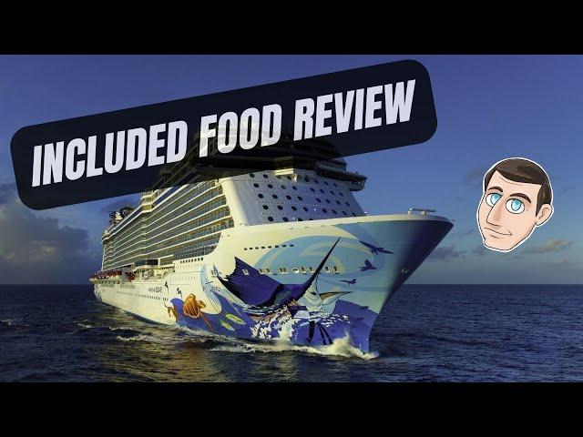 NCL Escape - All Included Food Reviewed