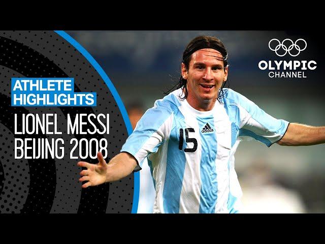 Lionel Messi  at the Olympics! | Athlete Highlights