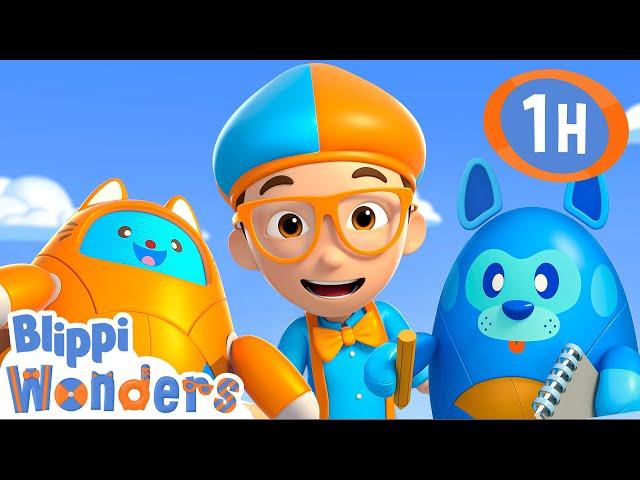 Blippi Wonders - ALL OF SEASON 1! | Blippi Animated Series | Educational Cartoons for Kids | Toys