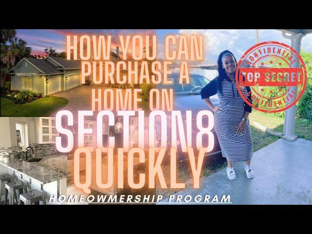 HOW TO BUY A HOUSE WITH SECTION 8 VOUCHER QUICK