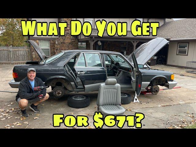 Deep Dive Into My Cheap Mercedes 420SEL! What All Is Wrong??