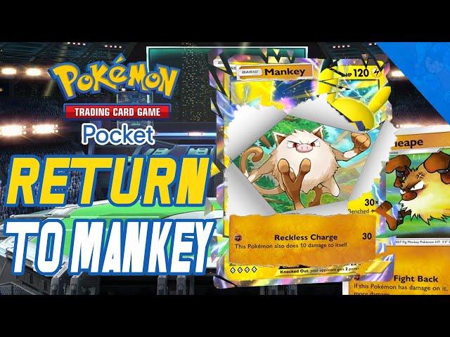 Promo Mankey Deck is the Pikachu EX counter in Pokemon Pocket