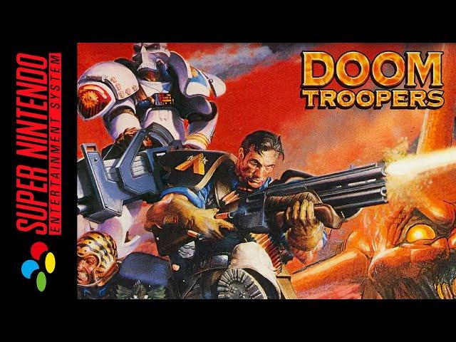 [Longplay] SNES - Doom Troopers [100%] [2 Players] (4K, 60FPS)