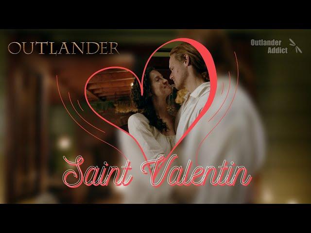 Joyeuse Saint Valentin avec les couples romantiques d'Outlander