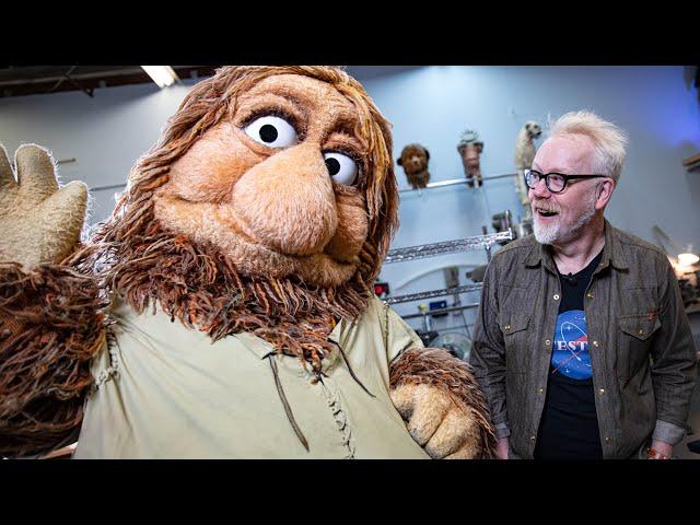 Adam Savage Learns About Full Body Puppeteering at Henson's Creature Shop!