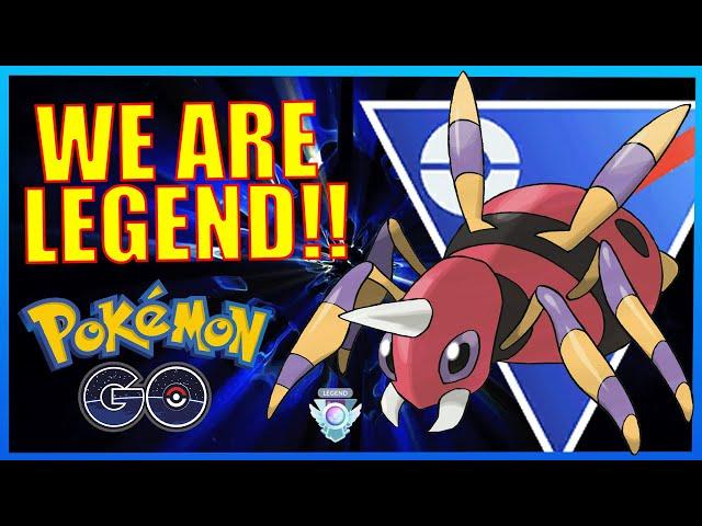 I HIT LEGEND RANK WITH SPAMMY ARIADOS!! | POKÉMON GO BATTLE LEAGUE