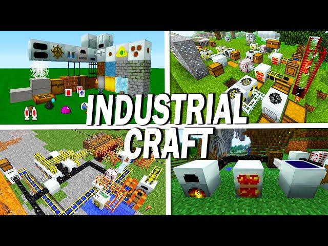 Industrial Craft 2 (Minecraft Mod Showcase 1.12.2)