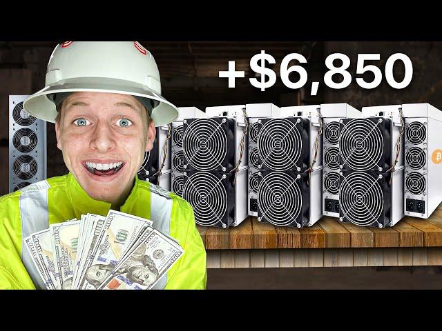 Inside My Basement Crypto Mining Farm