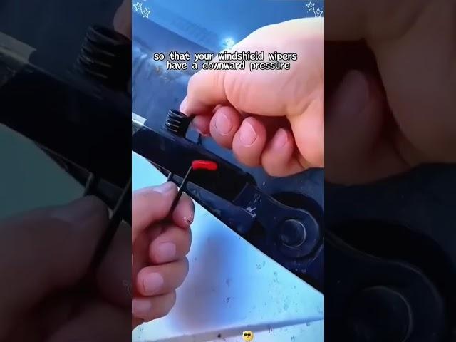 #SEAMETAL 2Pcs Windshield Wiper Booster Spring Universal Wiper Fastener Reduce Noise&Vibration