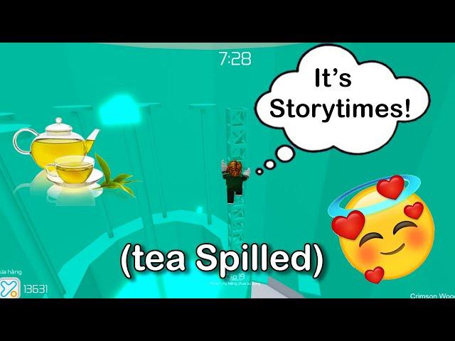  Tower Of Hell + Crazy storytimes  Not my voice or sound - Roblox Storytime Part 71 (tea spilled)