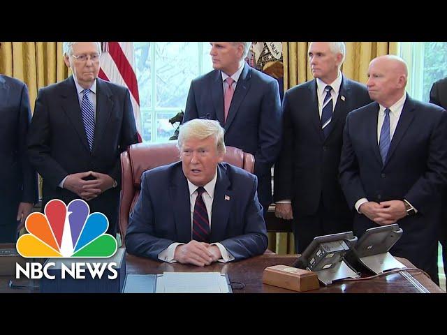 Trump Invokes Defense Production Act For Medical Supplies: 'We Need The Ventilators' | NBC News NOW