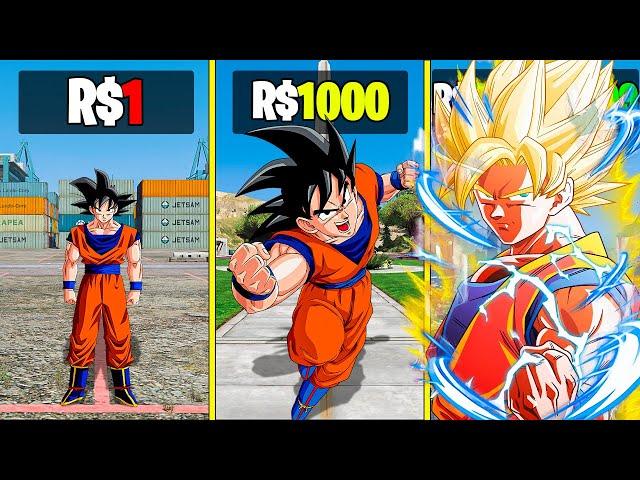 GOKU DE R$ 1 para R$1.000.000,00 no GTA 5!