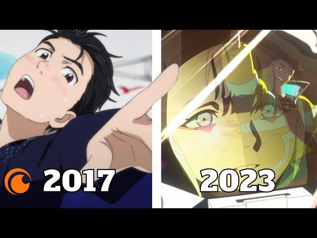 Every Crunchyroll Anime of the Year Winner (2017-2023)