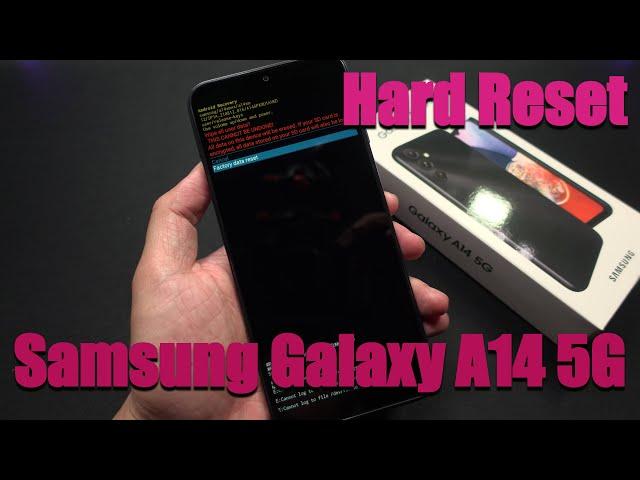 How To Hard Reset Samsung Galaxy A14 5G