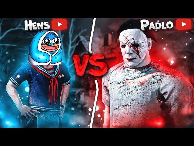 Hens vs Padlo Нарвался на Пати Стримера Майкл Dead by Daylight