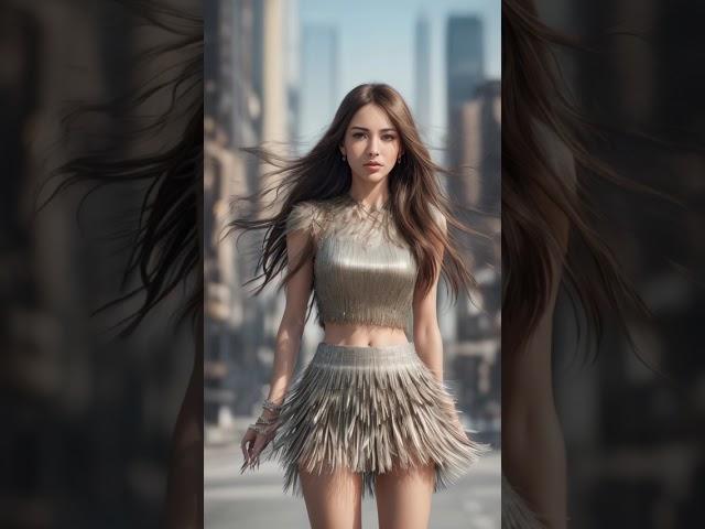 Fringe Skirt Flair  Playful Elegance #FringeSkirt #FashionTrend #StyleInspo #ChicFashion  #LA