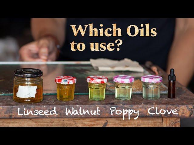 Which Painting Mediums to Use, Pros of Walnut Oil and How to Paint "Fat Over Lean" Without Solvents