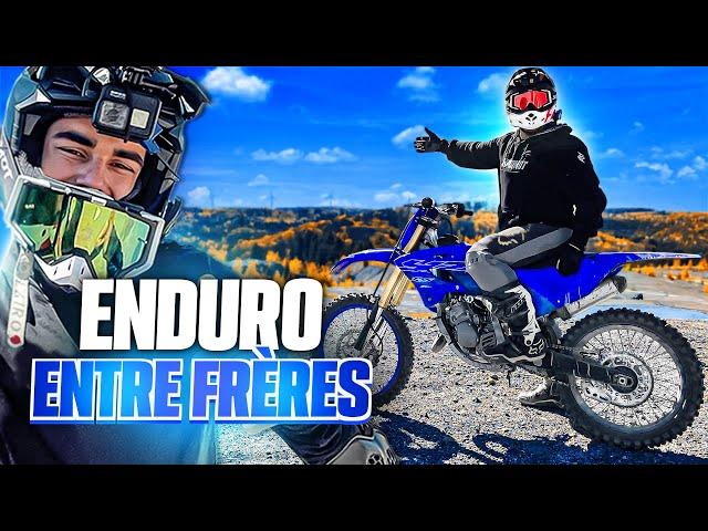 ENDURO AVEC MON FRÈRE ! Qui sera le meilleur ?