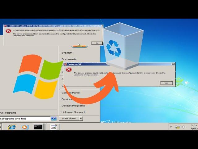 Installing Windows 7 in the Recycle.Bin