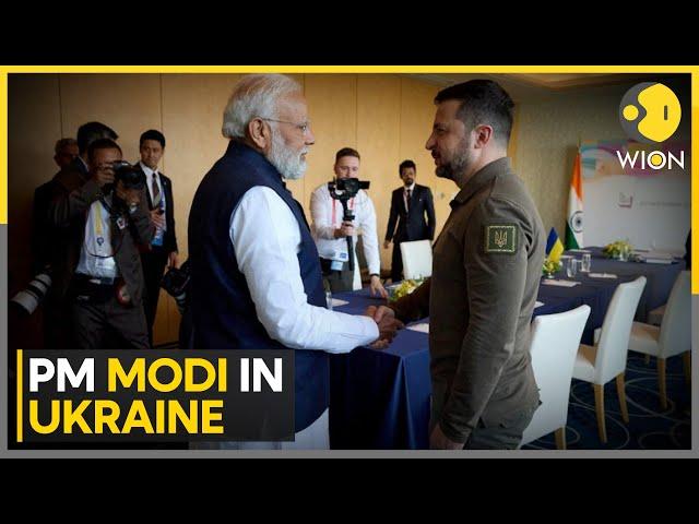 PM Modi in Ukraine: PM Modi meets Zelensky in Kyiv amid war | Latest News | WION