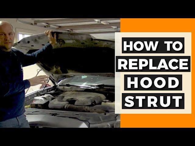 How to Replace a Hood Strut - Replace Hood Lift Support