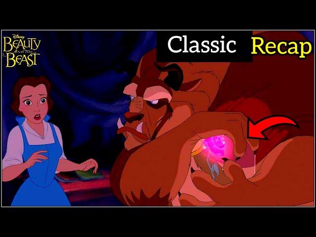 Disney Movies Recap | A Tale Of Red Rose Which Can Turn Beast Into Human | Retrorecap30.