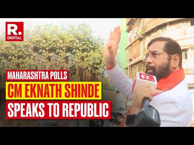 CM Eknath Shinde Speaks To Republic TV, Takes On Oppn Over Caste And Religion Politics