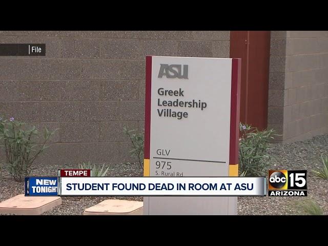 Student found dead in dorm room at ASU