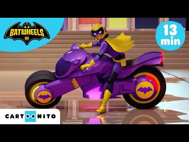 Batwheels Compilation | Batgirl's Motorbike | Cartoonito | Kids Music Videos | Cartoons for Kids