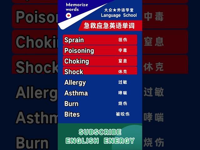 生活英语单词分类高频实用词汇初学者每日积累#英语词汇#常用单词#基础英语#英语学习#學英文#實用英文#英文單字#英語短片#英文入門#英语短视频#华人英语博主