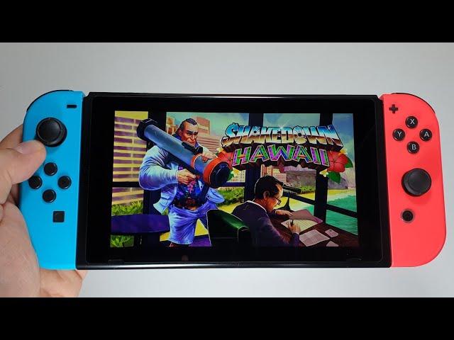 Shakedown: Hawaii Nintendo Switch | cool classic GTA