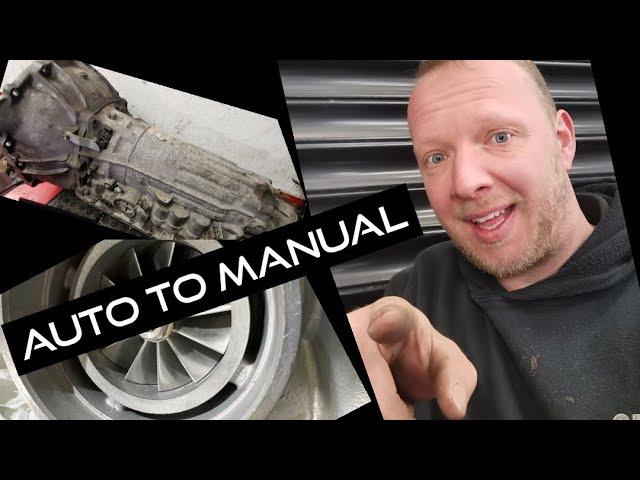 Auto To Manual conversion Toyota Supra