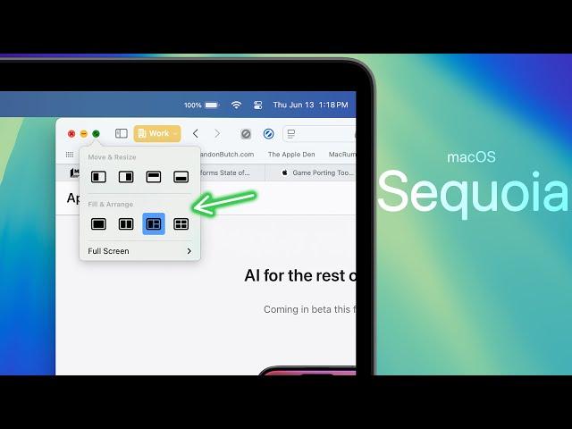 macOS Sequoia Beta - 50+ New Features & Changes!