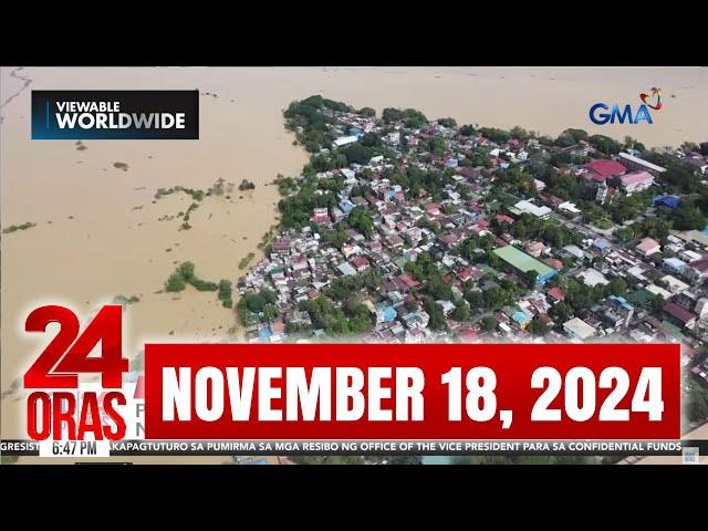 24 Oras Express: November 18, 2024 [HD]