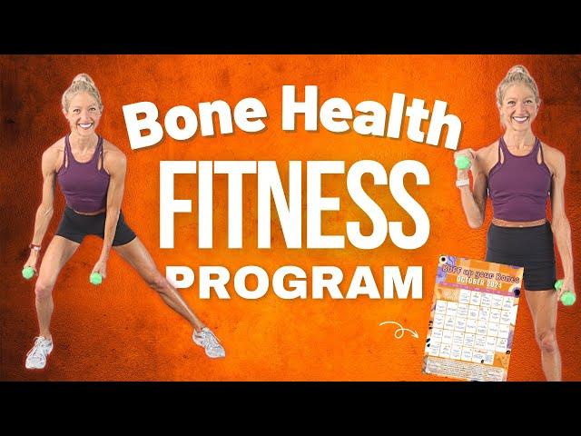 Bone Health Fitness Program (FOLLOW ALONG)