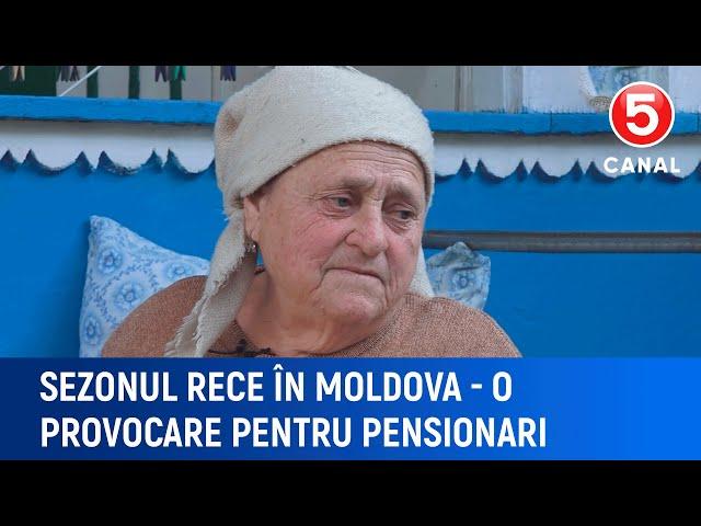 Sezonul rece în Moldova - o provocare pentru pensionari