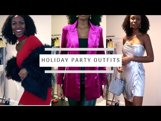 LAST MINUTE Holiday Party Outfit Ideas