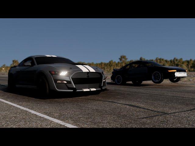 BeamNG Online: TEXAS Highway Roll Racing! ZR1s/ 900HP GT500/770HP Bolt-On CT5-V & More