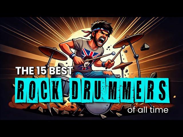 The 15 Best Rock Drummers of All Time | #rockdrums #top15