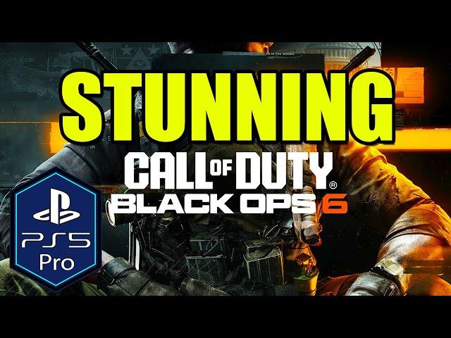 INSANE Call of Duty Black Ops 6 PS5 Pro Gameplay Review [Enhanced] [120fps]