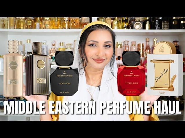 Arabian Perfume Haul | Khadlaj Caffe Latte & Moca Latte | Lattafa Peace & Love | Maison De L'avenir