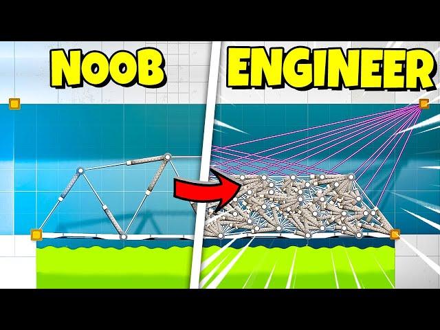 Using an actual engineering degree to play Bridge Constructor Portal...