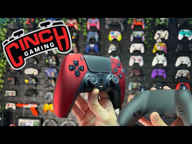 Cinch Gaming PS5 Custom Pro Controller Review-Crimson 4 Rear Button