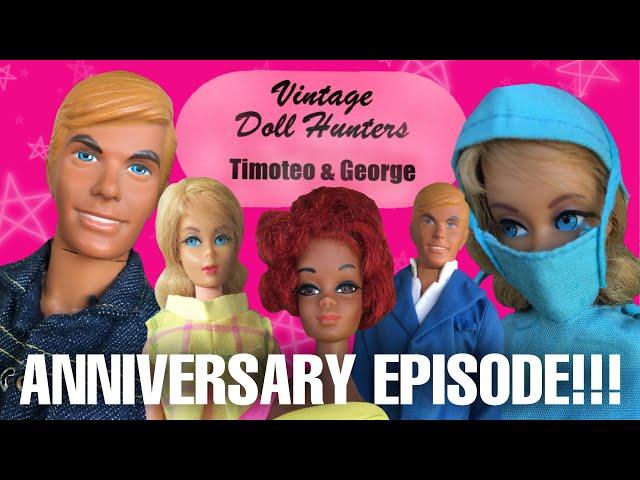 VINTAGE BARBIE DOLL HAUL/HUNT & OUR 2 YEAR ANNIVERSARY VIDEO!