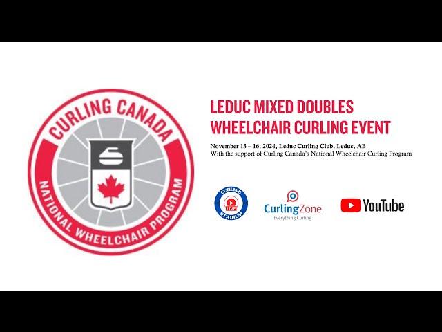 Ricker/Samsa vs. Molnar/Dean - Draw 11 - Leduc Mixed Doubles Wheelchair Curling Event [3]