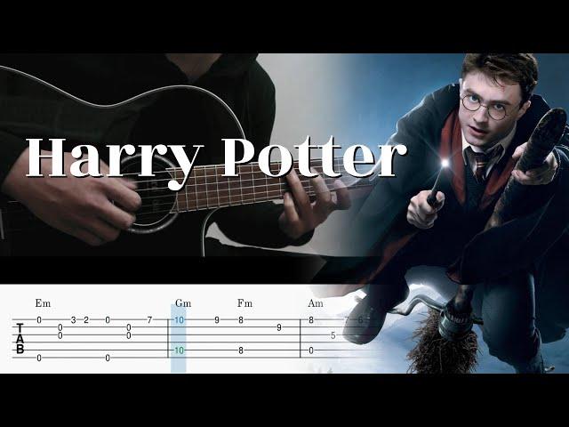 Harry Potter (Hedwig's Theme) - Fingerstyle Guitar TAB Chords