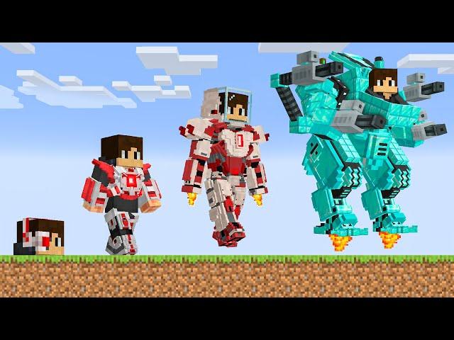 Minecraft, But There's MECHAS