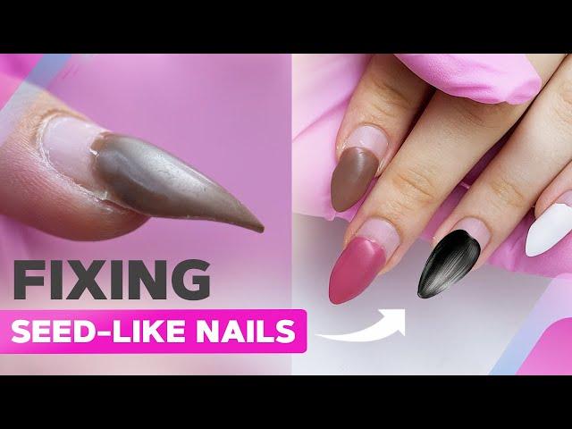 The Dark Side of Sharp Nail Shapes | Complete Nail Transformation