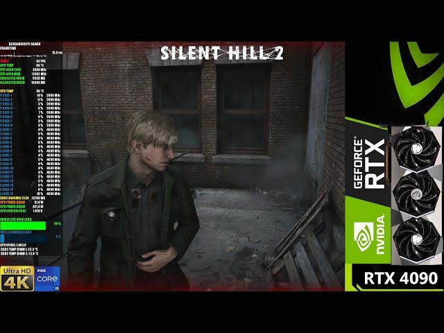 Silent Hill 2 Remake, Epic Settings, Ray Tracing 4K | RTX 4090 | i9 14900KS