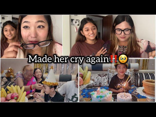 I MADE HER CRY AGAIN!! ~ Emotional Gift  ~ Babu’s 6th birthday celebration|| it’s me Muskan ||